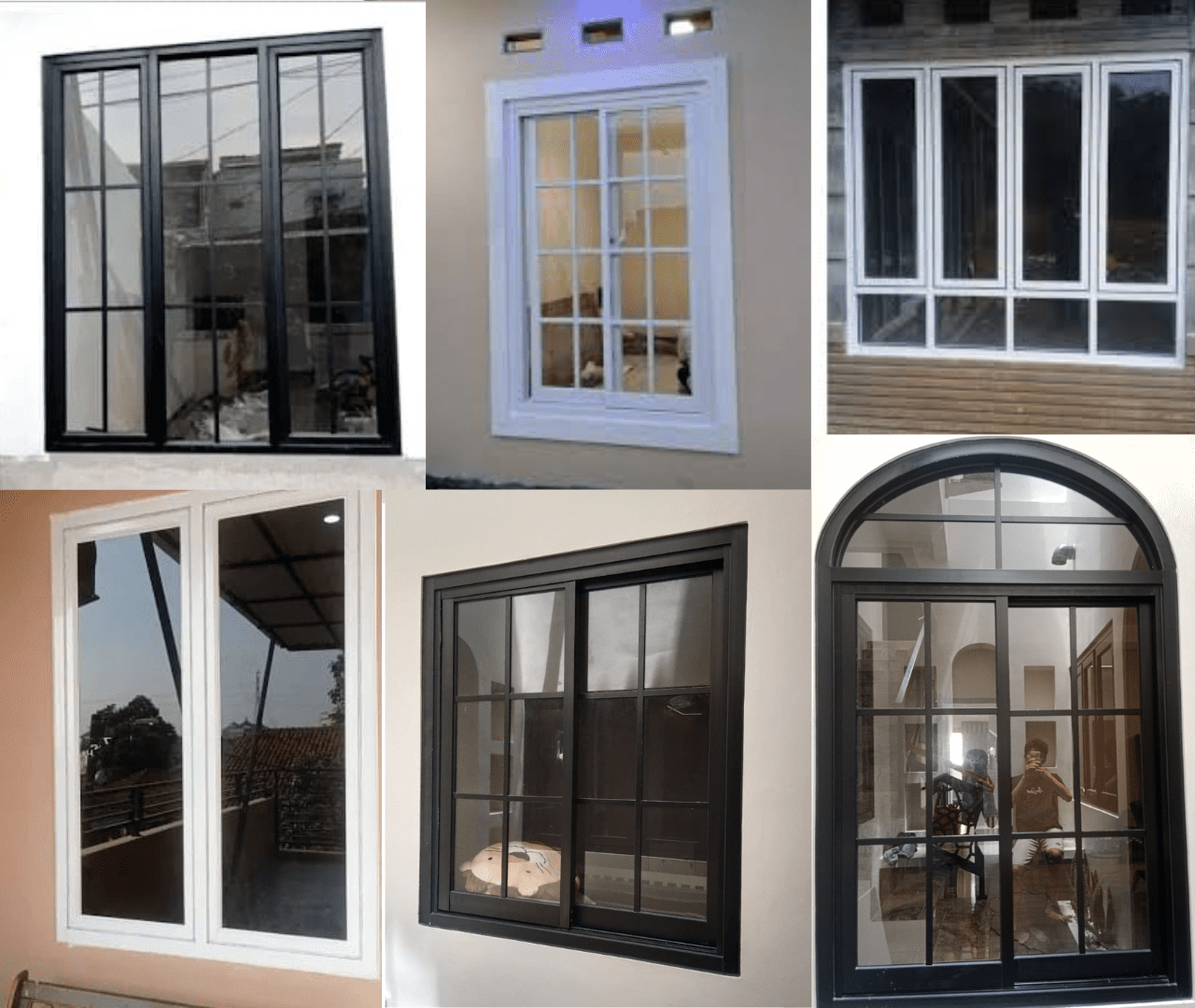 5. Pembuatan dan Pemasangan Jendela Alumunium